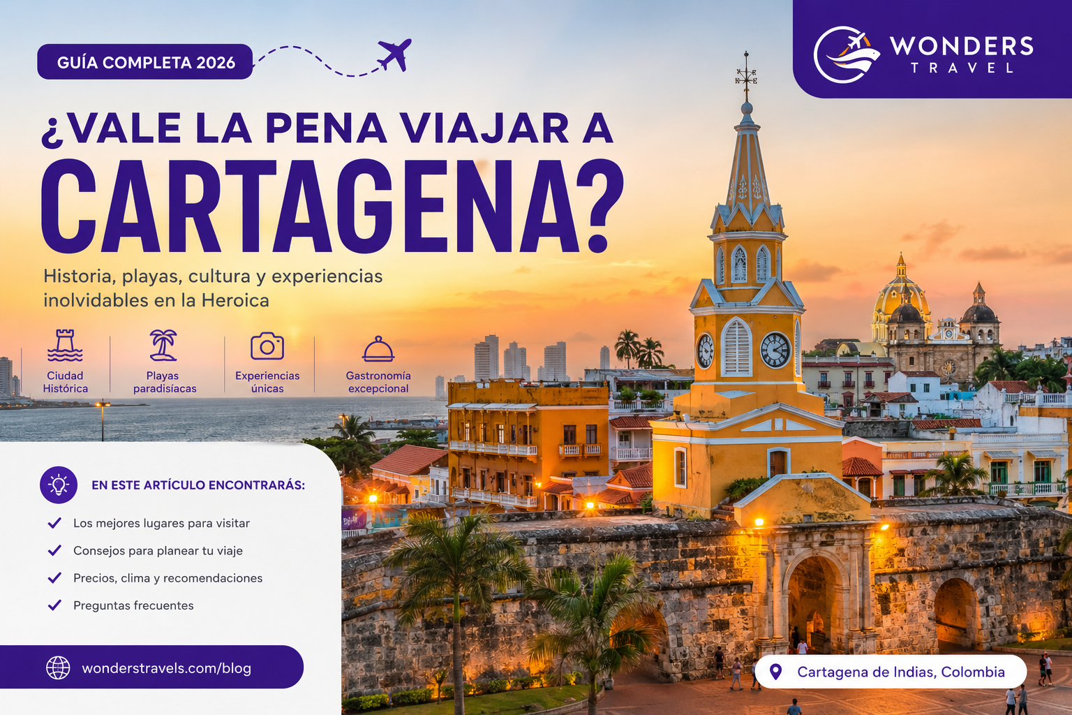 ¿Vale la pena viajar a Cartagena?